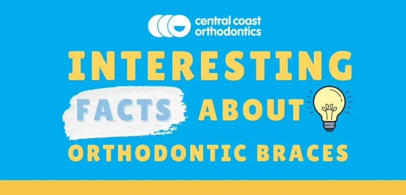 Banner reading Interesting Facts About Orthodontic Braces